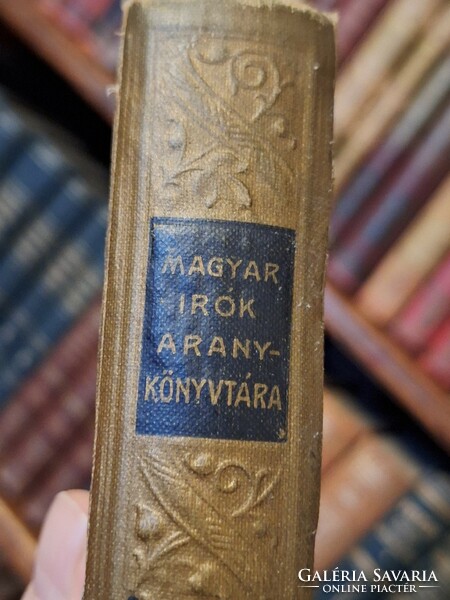 1908-Magyar Irók Arany Könyvtára -ABONYI ÁRPÁD: ŐSEMBEREK-fantasztikus regény-GRILL KÁROLY K.K.