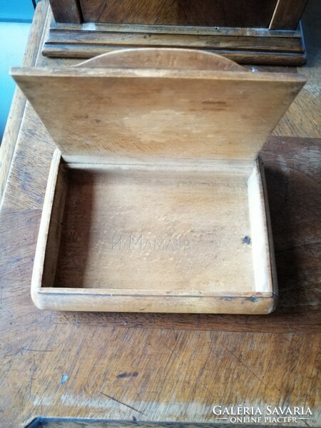 Pow - sad 1917 - carved cigarette box, prisoner of war work