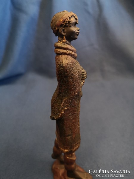 African figure in traditional dress