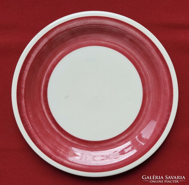 English burgundy patterned porcelain serving bowl plate offering