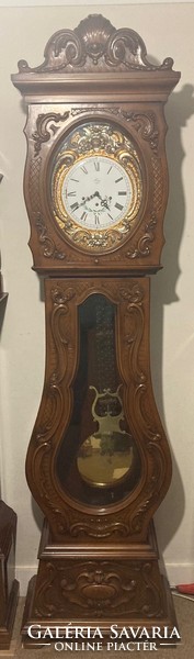 Beautiful hertz carved guitar case huge westminster melodic standing clock