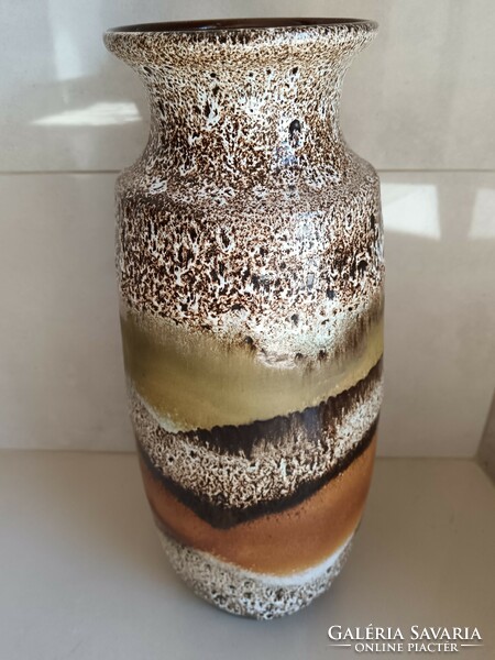 Fat lava w. Large floor vase from Germany