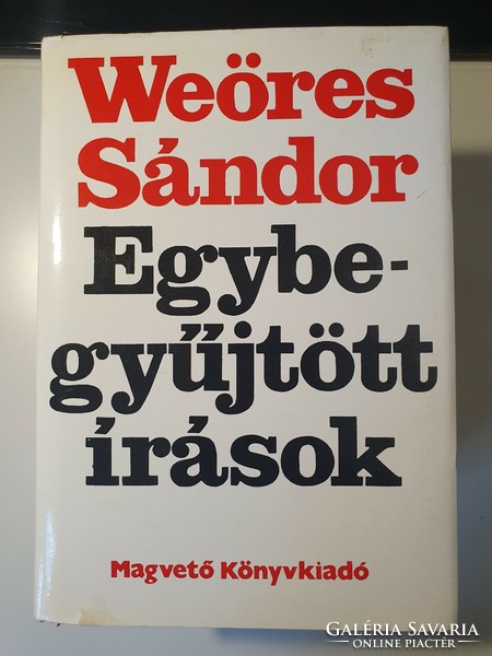 Collected writings of Sándor Weöres i-iii