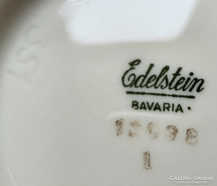Edelstein Bavaria német porcelán tej tejszín kiöntő
