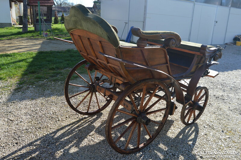 Antique Austrian nobleman's carriage from the late 1800s