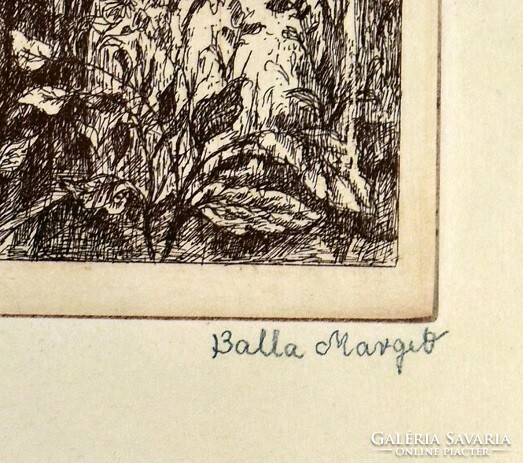 Balla Margit (1947): ”KERTBEN KÜRTTEL”