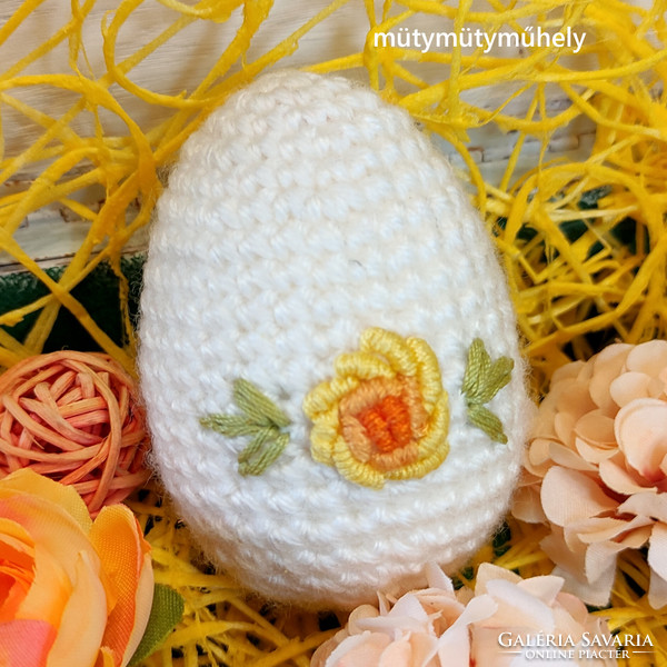 Crocheted eggs, 10 pcs/cs