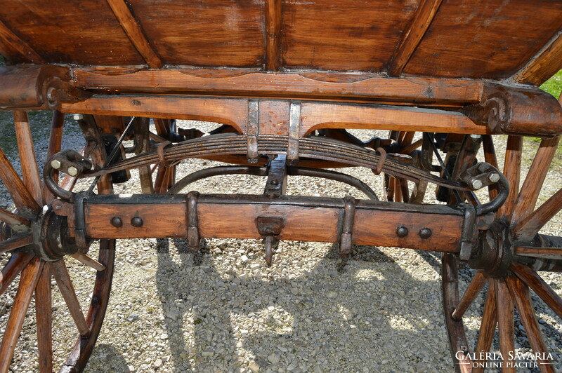 Antique Austrian nobleman's carriage from the late 1800s