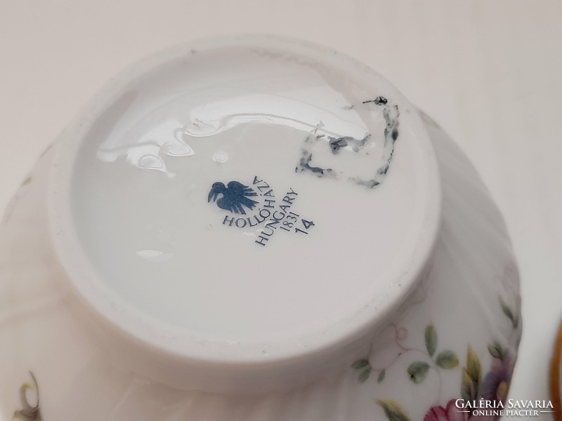 Ravenclaw porcelain bonbonnier with rose holder pattern
