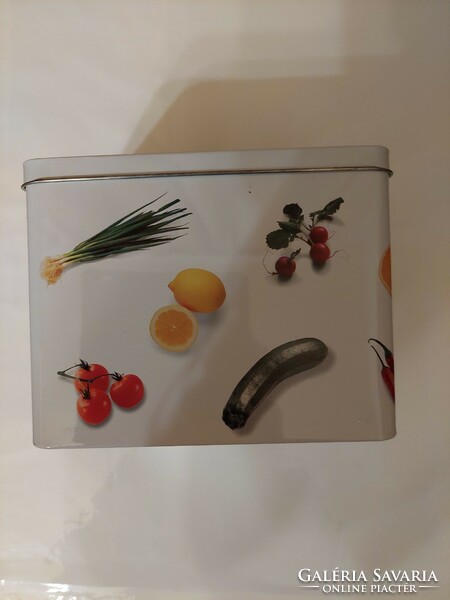 Dr. Oetker recipe cards metal box/foil box/tin box storage box (even with free delivery!)