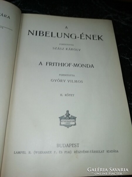 A Nibelung-ének II. Remek írók
