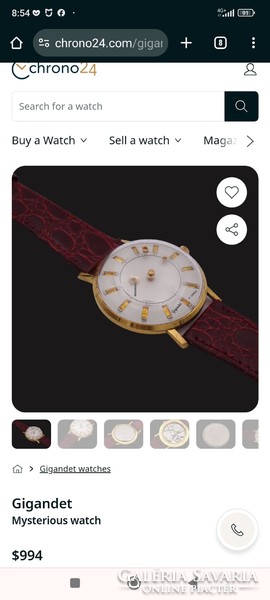 Gigandet mysterious vacheron constantin luxury watch.