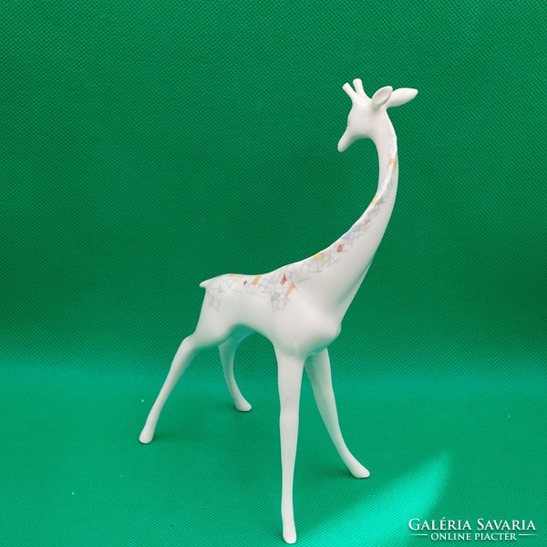 Jenő Hanzély aquincum giraffe figure