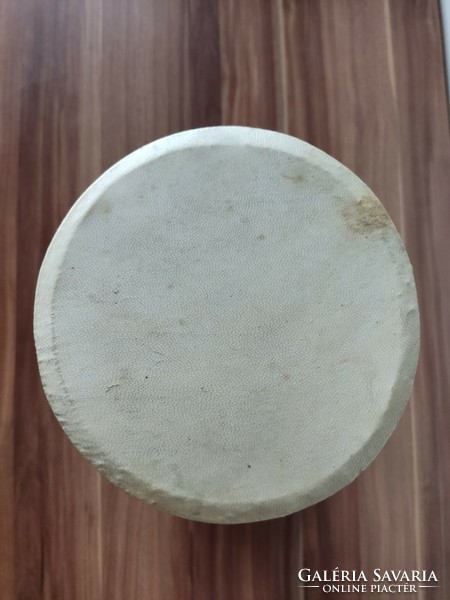 African wooden drum