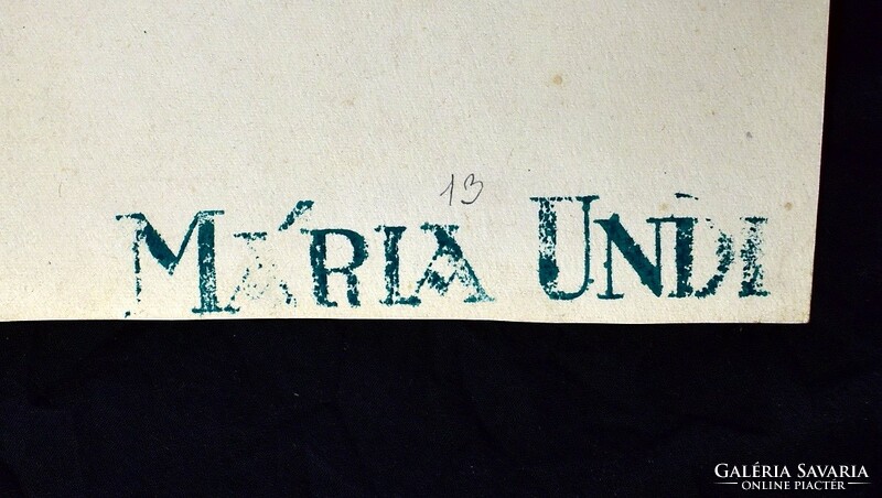 Undi Mariska (1877-1959): ÍRISZEK