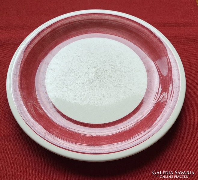 Angol bordó mintás porcelán tálaló tál tányér kínáló