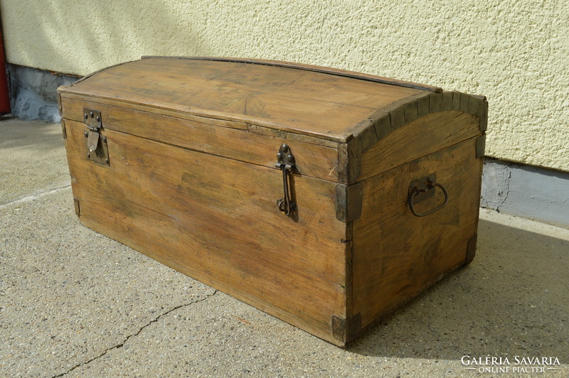 Antique French suitcase