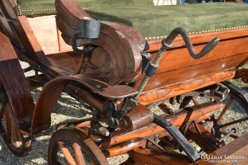 Antique Austrian nobleman's carriage from the late 1800s