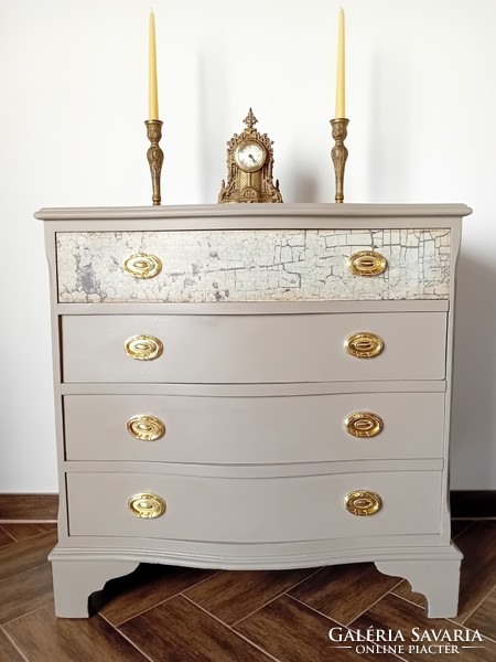 Beige chest of drawers