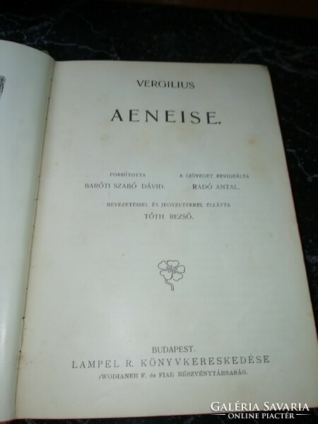 Vergilius Aeneise Remek írók