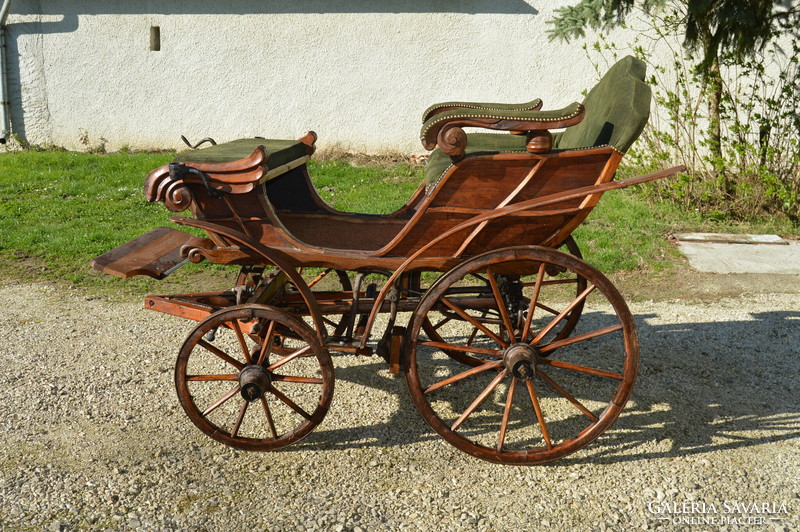 Antique Austrian nobleman's carriage from the late 1800s