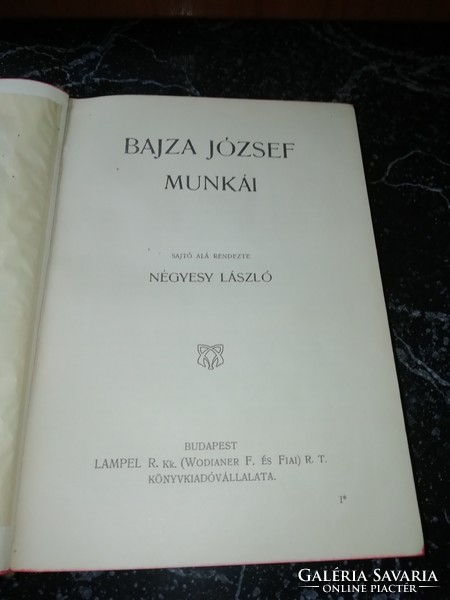 József Bajza is a great writer