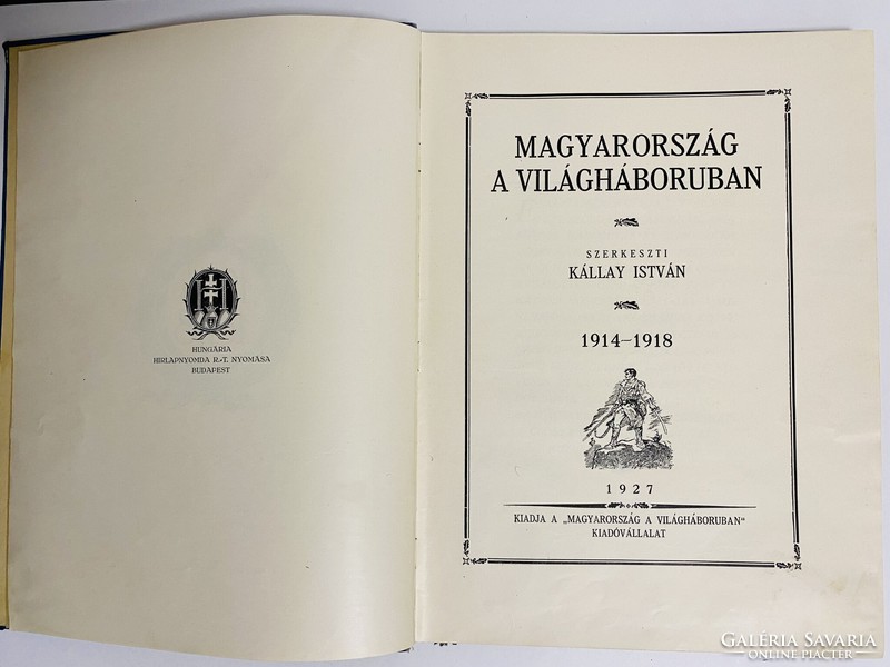 MAGYARORSZÁG A VILÁGHÁBORÚBAN - 1927!