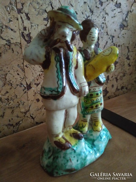 Hucul family - ceramic statue