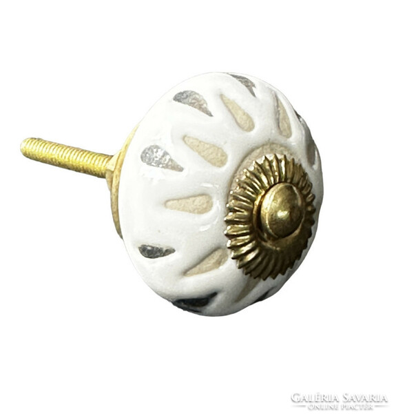 Vintage style porcelain furniture knob/30087