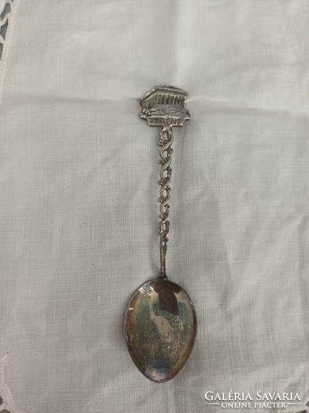 Old handmade Asian silver, coffee, decorative spoon for sale!