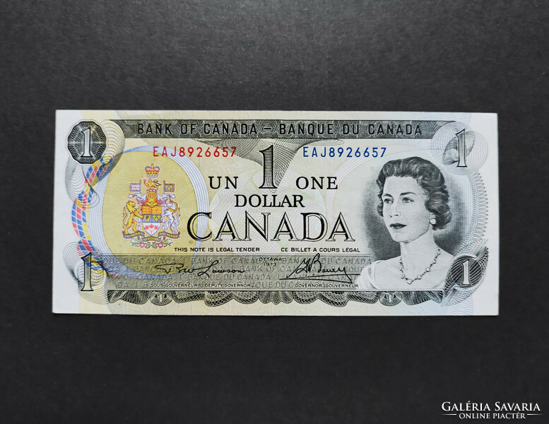 Canada $1 1973 ef+