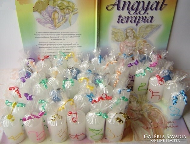 Inaugurated Atlantean angel candles, 63 types