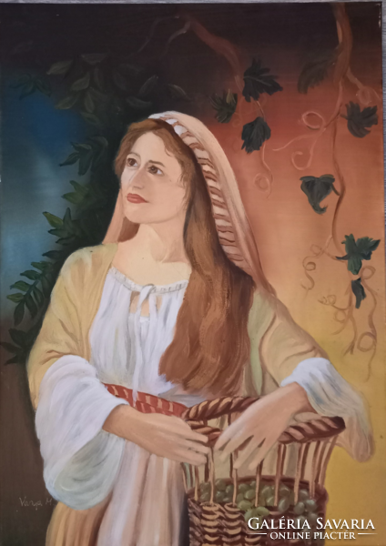 Devotion - unframed oil painting