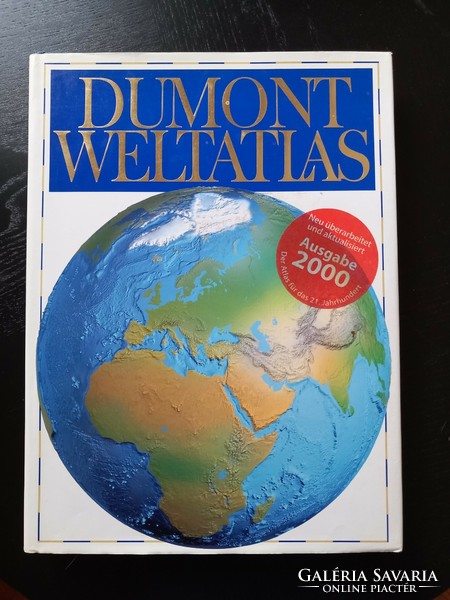 Dumont Weltatlas - német nyelvű világtérkép