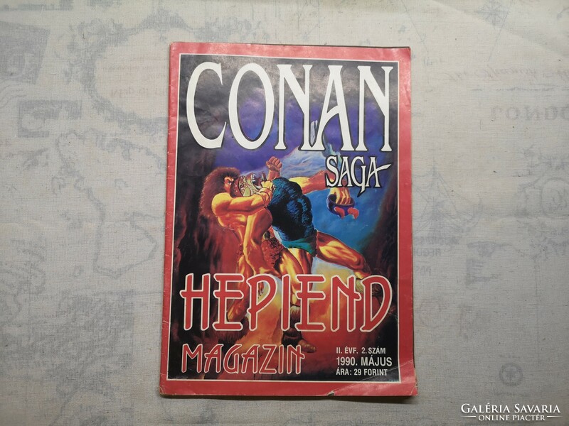 Hepiend magazine - conan saga (May 1990)