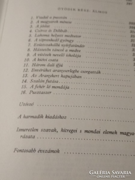 Komjáthy István: MONDÁK KÖNYVE 5- kiadás  1976