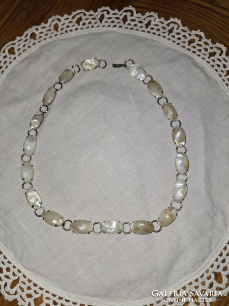 Vintage mother of pearl necklace