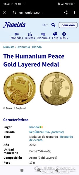 A 24 carat medal is an excellent investment at half the price