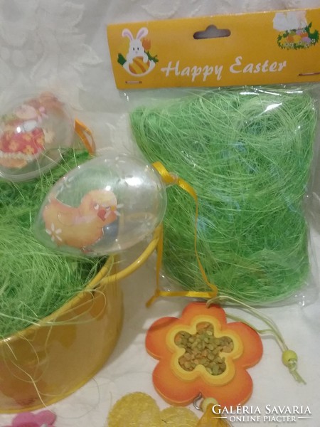Lots of Easter decorations