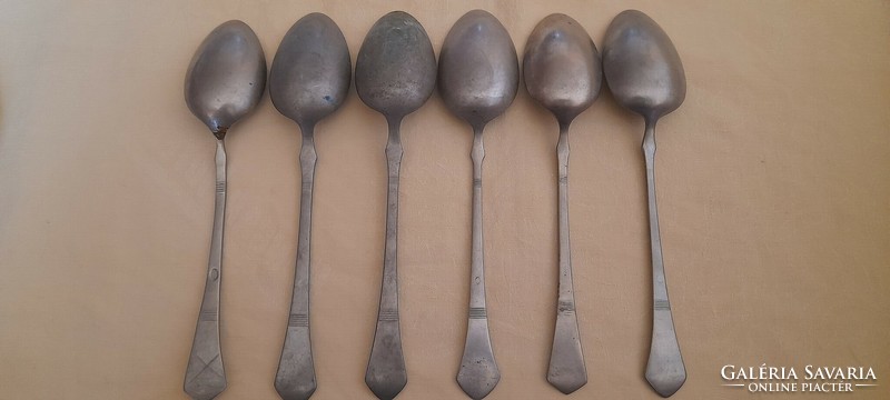 Alpakka alpacca spoon spoon 6 in one old 01