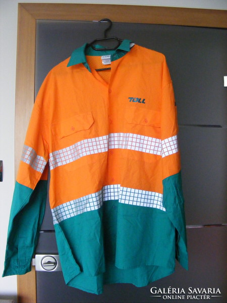 TOLL Női-férfi-unisex kabát, felső, ing, XXL-es méret Új. munka ruha