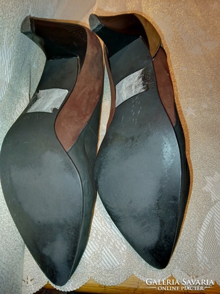 Gabor split leather nail shoes 6.5 /40.5 /size