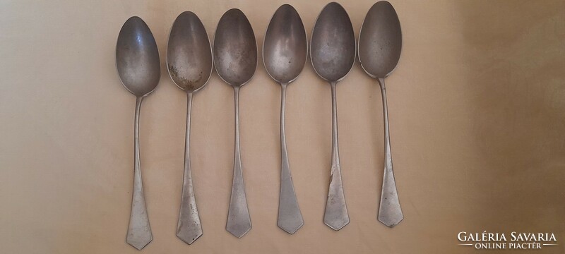 Alpakka alpacca spoon tablespoon 6 in one old 06