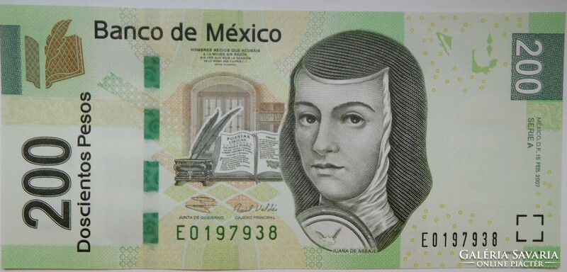 Mexico 200 pesos 2007 oz