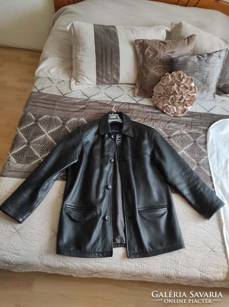 Flawless, almost new(!) Nicolas scholz men's leather jacket/leather jacket (size 48, l/xl)