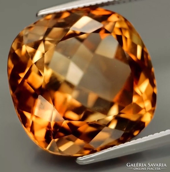 Real special imperial topaz from Brazil! Original 16.3 ct!