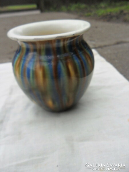 Mezőtúr home industry ktsz old glazed mug with handle