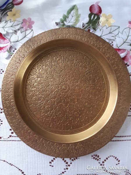 Brass wall plate