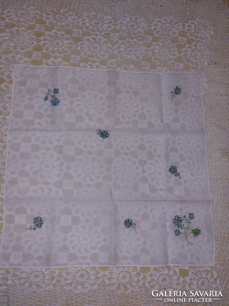 Handkerchief textile, 3 pcs, with different patterns