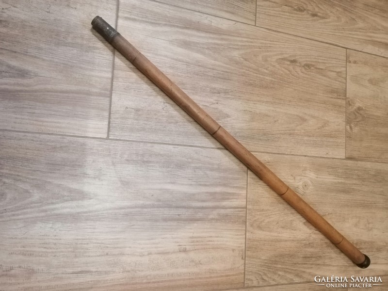 Antique walking stick measuring stick